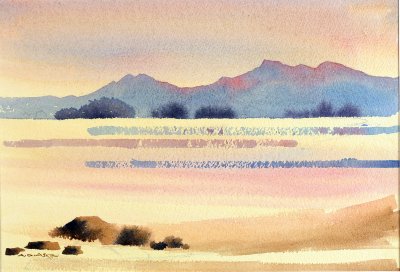 Sun over Snowdon, North Wales